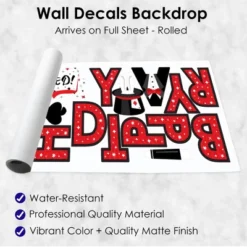 Big Dot Of Happiness Ta-Da, Magic Show - Peel And Stick Magical Birthday Party Decoration - Wall Decals Backdrop -Adesso Store GUEST fcfafb98 f571 415b 9ad1 bbd4f1dc2621