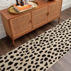 Daffodil Leopard Print Woven Rug - Threshold™ -Adesso Store GUEST fd7ce3b6 e6f3 40a7 83d7 ec02ffd3ec0b