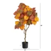Nearly Natural 4-ft Autumn Umbrella Ficus Fall Artificial Tree 1 Nearly Natural 4-ft Autumn Umbrella Ficus Fall Artificial Tree -Adesso Store GUEST fed2e6dc ccbf 40e9 a356 5e5e47fe94db