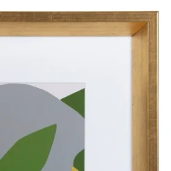 16" X 16" Calter Myriam's Garden Framed Print Art Set By Myriam Van Neste Gold - Kate And Laurel -Adesso Store GUEST ff36c828 899c 44e5 bb82 9c66b52abefb