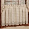 Sweet Home Collection | Adirondack Cotton Kitchen Window Curtains -Adesso Store GUEST ffeabab8 b8fc 475d 94be 5f3b3812544f